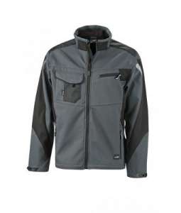 Workwear Softshell Jacket Carbon